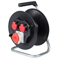  Kabeltrommel CEE as-Schwabe CEE-Sicherheits-Leertrommel Ø 285mm für ca. 25m, IP44 12362245